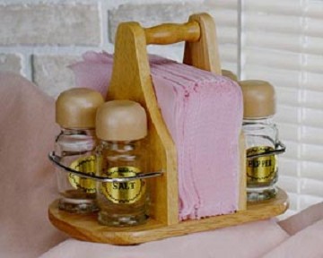 Wooden Spice Rack Set